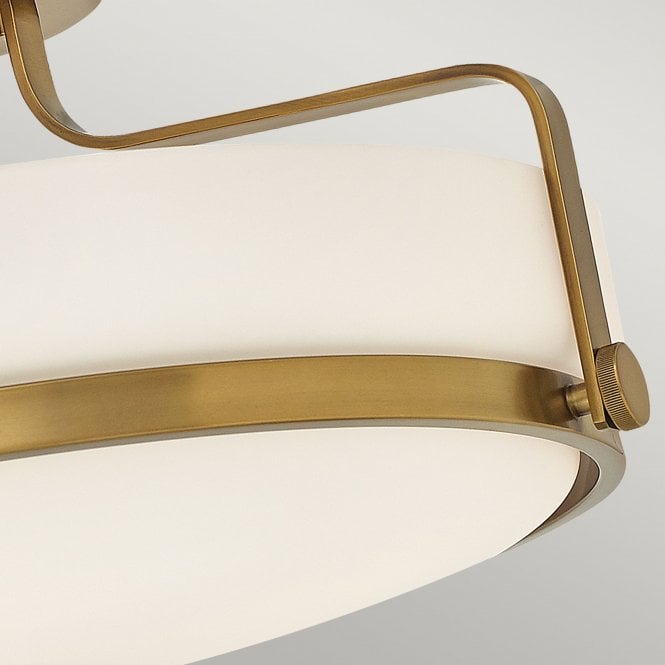 Griffin Semi-Flush Light Polished Chrome