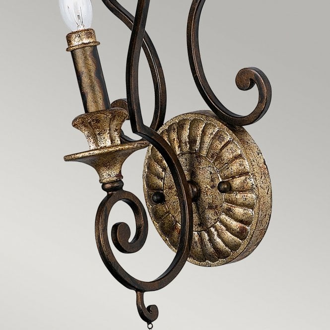 Marquette 1Lt Wall Light Heirloom