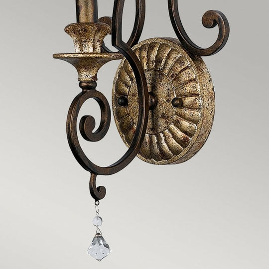 Marquette 1Lt Wall Light Heirloom