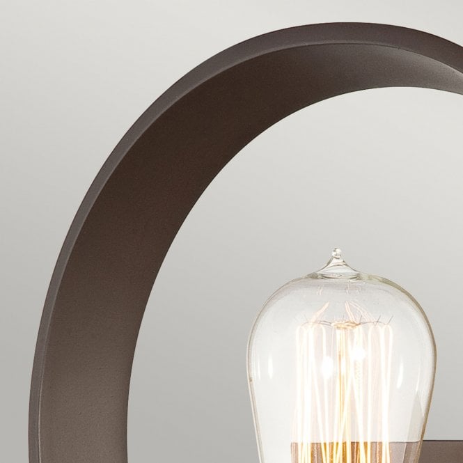 Uptowntr 1Lt Wall Light Western Bronze