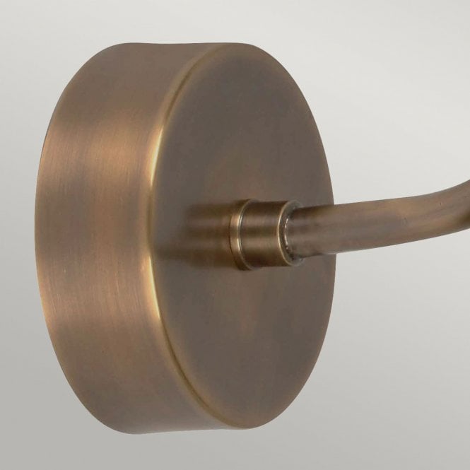Sheldon Brass wall light with a brass finish