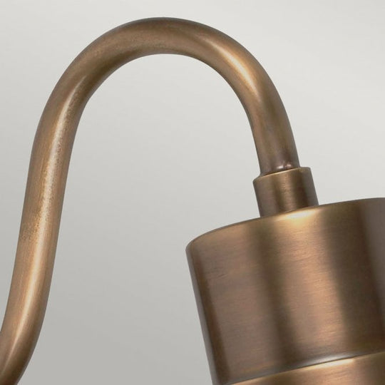 Sheldon Brass wall light with a brass finish