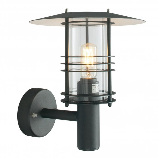 Stockholm Wall Lantern Black