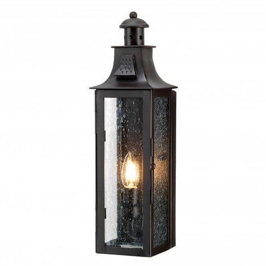Stow Wall Lantern in an old bronze finish