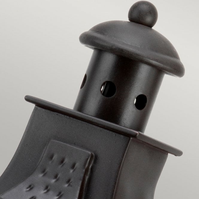 Stow Wall Lantern in an old bronze finish