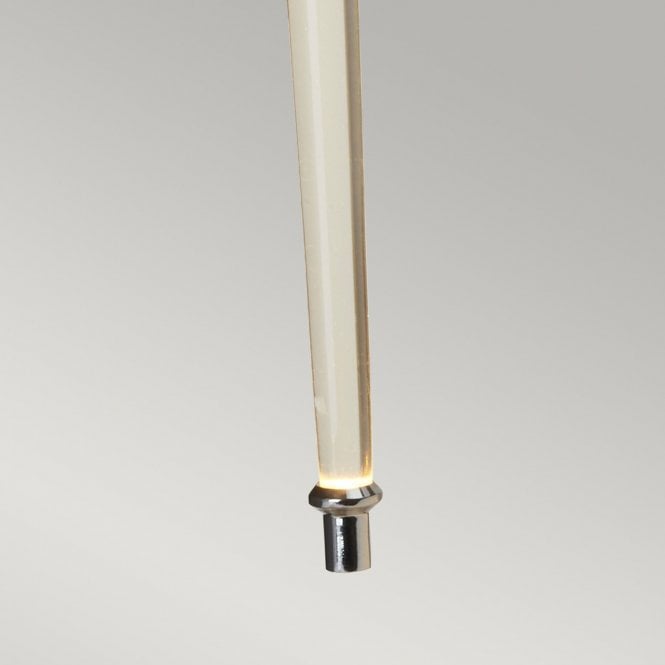 Agatha 2 Light Bathroom Wall Light In Polished Chrome Finish