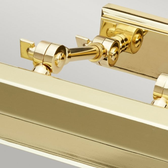 Chawton 2 Light Medium Picture Light In Polished Brass Finish