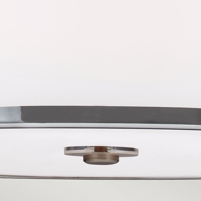 Prospect Park 4 Light Uplight Pendant In Satin Nickel / Chrome Finish