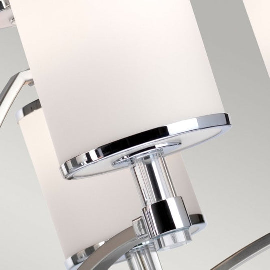 Prospect Park 9 Light Chandelier In Satin Nickel / Chrome Finish