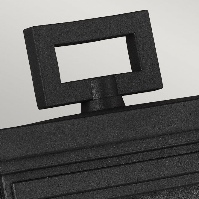 Roscoe 1 Light Medium Wall Lantern In Textured Black  Finish