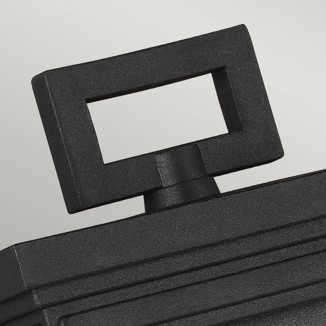 Roscoe 1 Light Small Wall Lantern In Textured Black  Finish