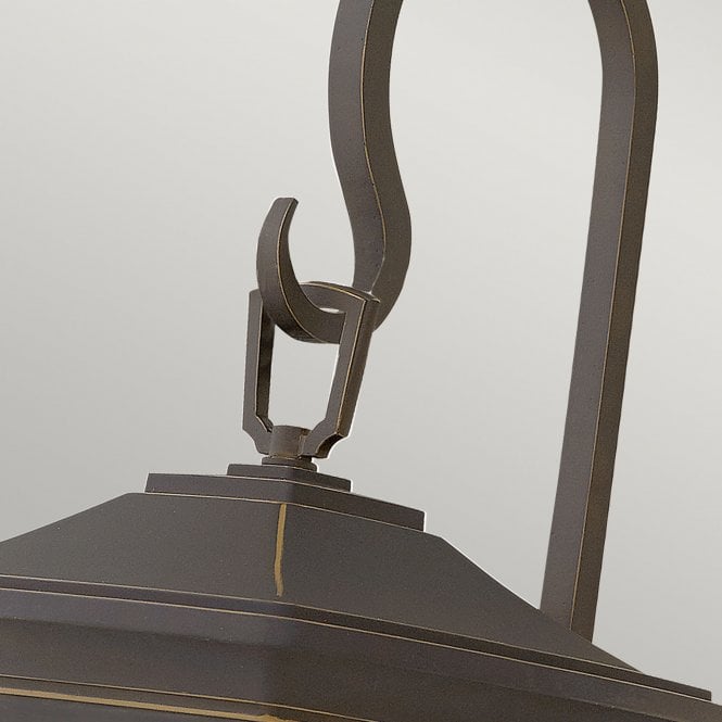 Bromley 3 Light Large Wall Lantern In Oil Rubbed Bronze Finish