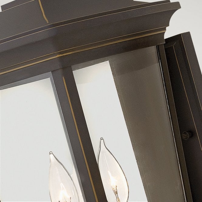 Bromley 3 Light Large Wall Lantern In Oil Rubbed Bronze Finish