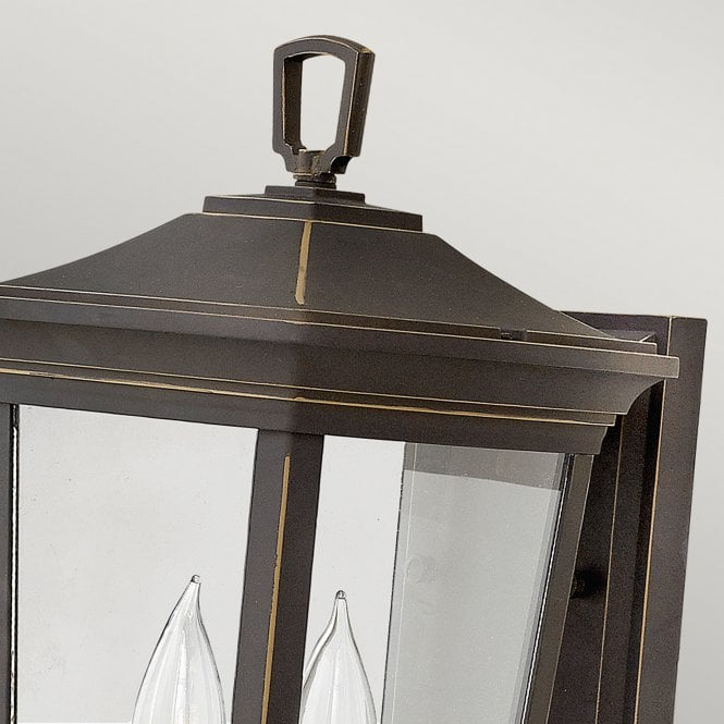 Bromley 2 Light Medium Wall Lantern In Oil Rubbed Bronze Finish