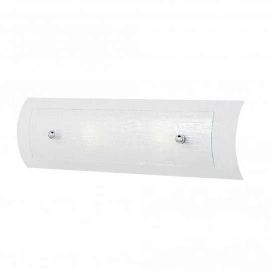 Duet 2 Light Bathroom Wall Light In Polished Chrome Finish