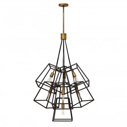 Fulton 7 Light Chandelier In Bronze Finish