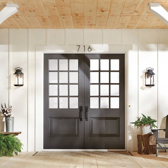 Ashland Bay 1 Light Large Wall Lantern In Weathered Zinc Finish
