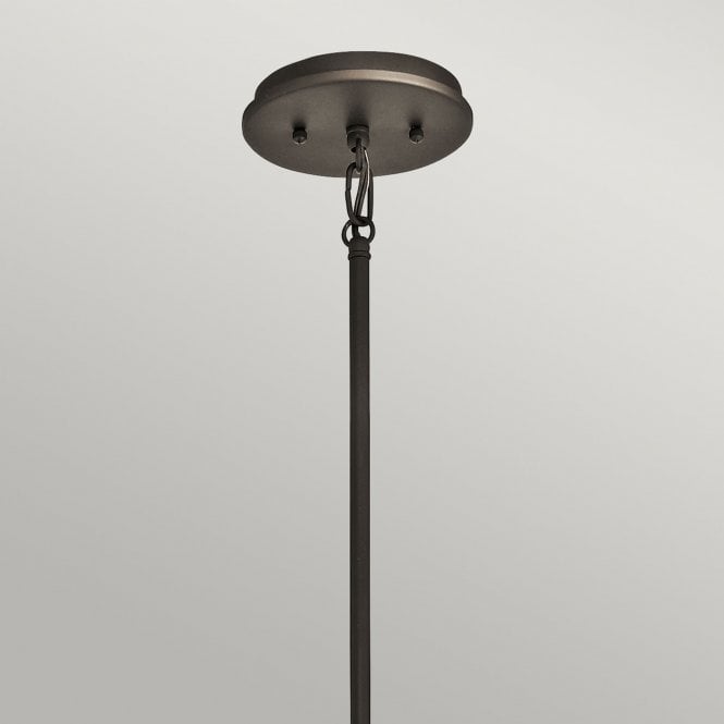 Emory 4 Light Chandelier/Semi Flush  In Classic Pewter Finish