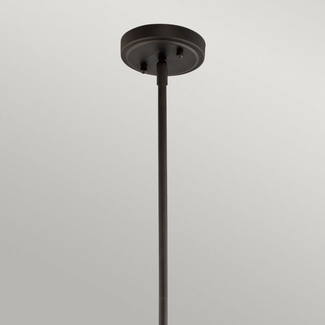 Everly 1 Light Small Pendant In Olde Bronze Finish