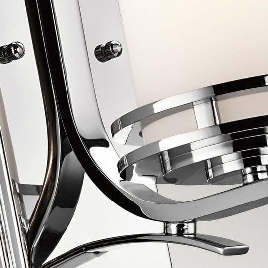 Hendrik 1 Light Bathroom Wall Light  In Polished Chrome Finish