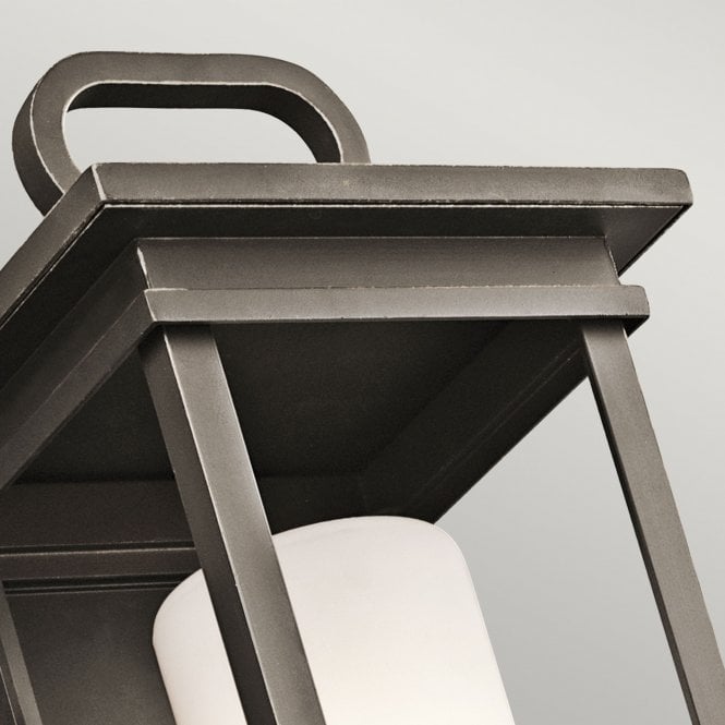 South Hope 1 Light Medium Wall Lantern  In Rubbed Bronze Finish