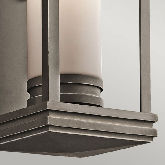 South Hope 1 Light Medium Wall Lantern  In Rubbed Bronze Finish