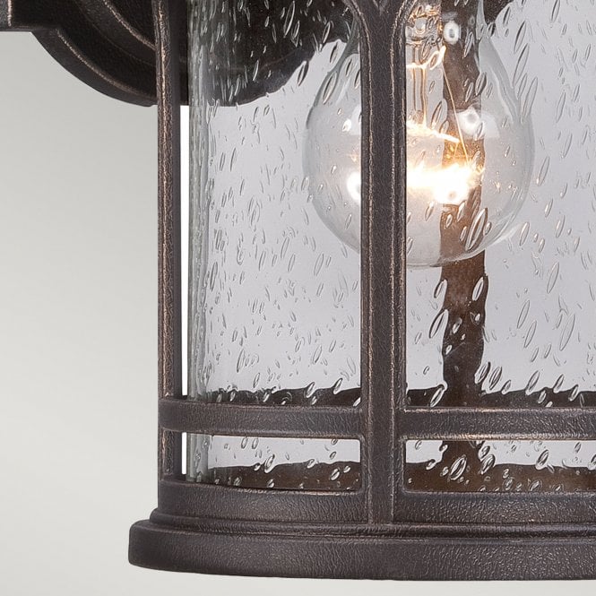 Marblehead 1 Light Small Wall Lantern In Palladian Bronze Finish