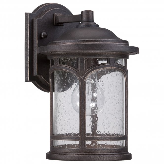 Marblehead 1 Light Small Wall Lantern In Palladian Bronze Finish