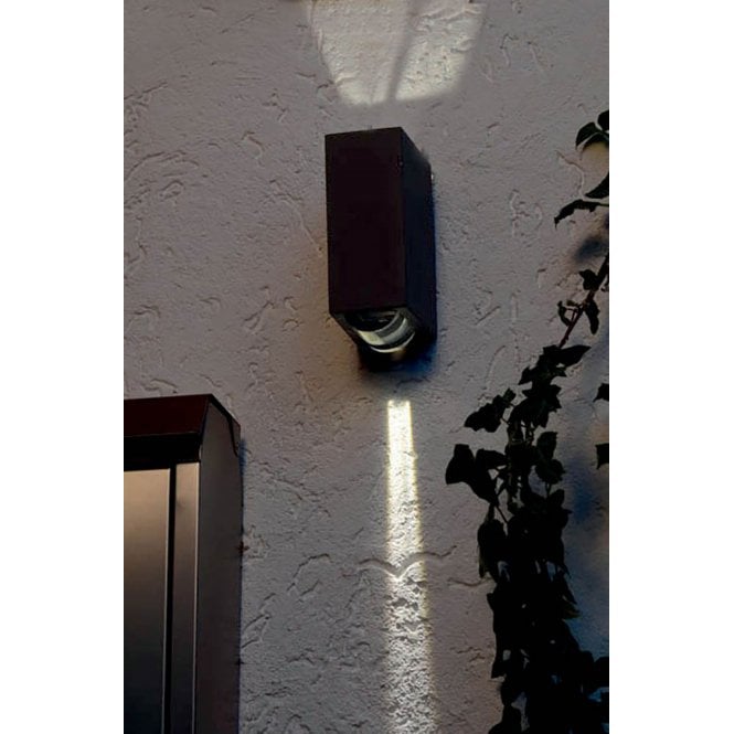 AGNER 2W Graphite 2 lt Wall Light 2 lt Wall Light