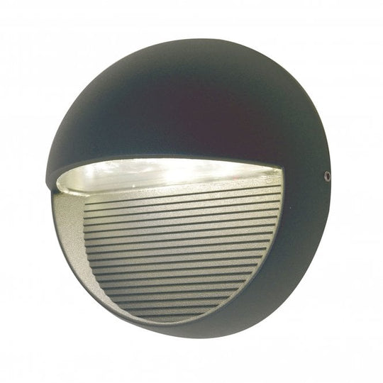 FREYR R Graphite Round 1 lt Wall Light Round 1 lt Wall Light