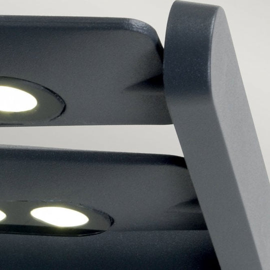 SIGMUND 6W Graphite 6 lt Wall Light 6 lt Wall Light