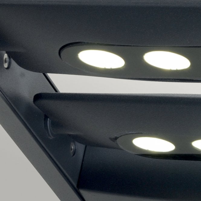 SIGMUND 6W Graphite 6 lt Wall Light 6 lt Wall Light