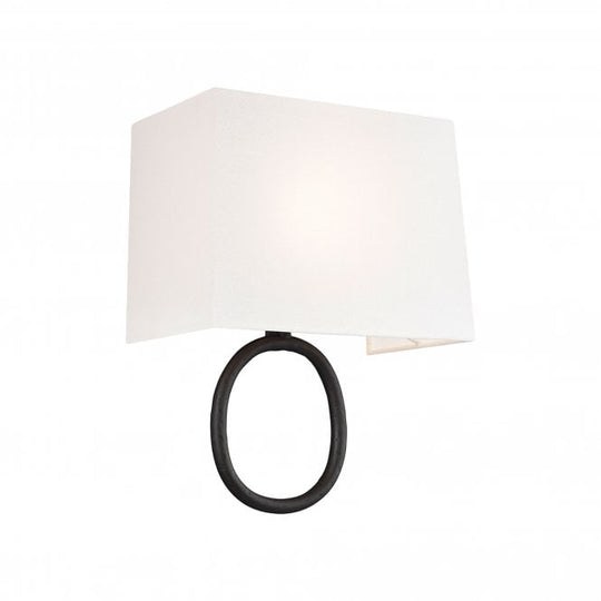 Indo 1 Light Wall Light Aged Iron Aged Iron