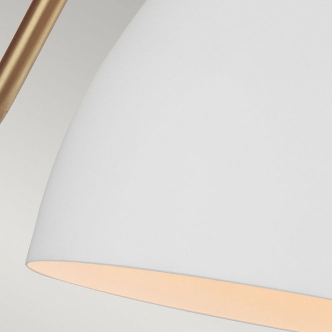 Joan 1 Light Wall Light - Matte White