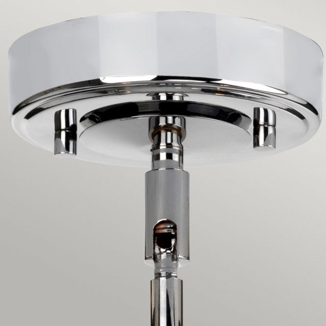 Agatha 3 Light Pendant - Polished Chrome
