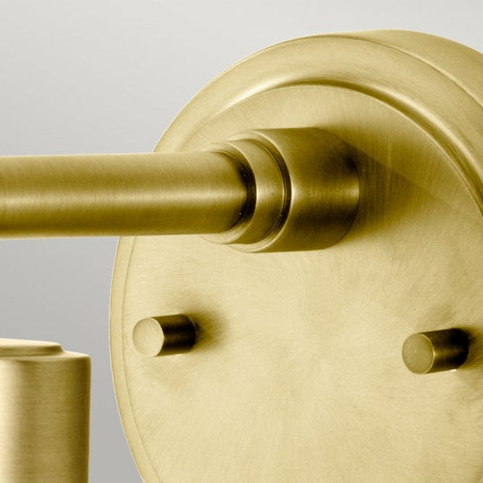 Morvah 1 Light Wall Light - Brushed Brass