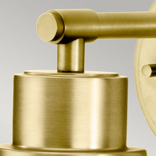 Morvah 1 Light Wall Light - Brushed Brass