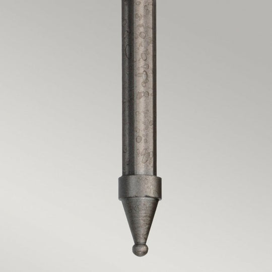 Crown 2 Light Wall Light Iron Gate