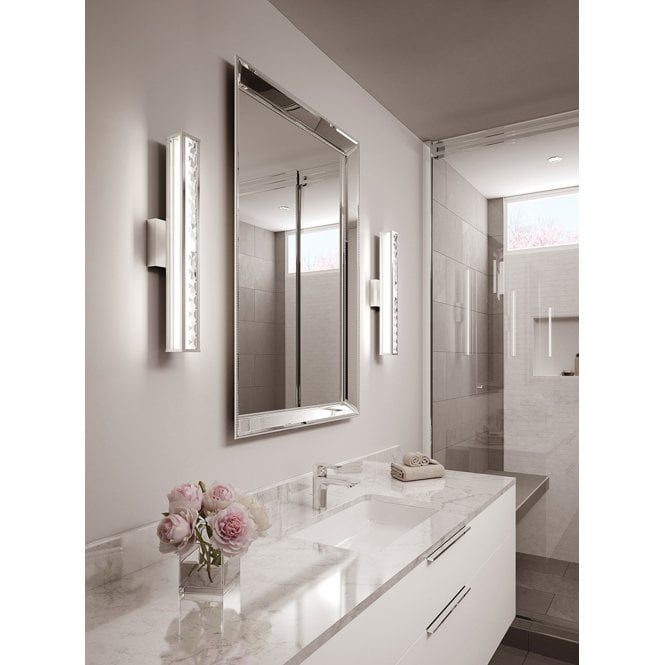 Jessie 1 Light LED Wall Light Polished Chrome