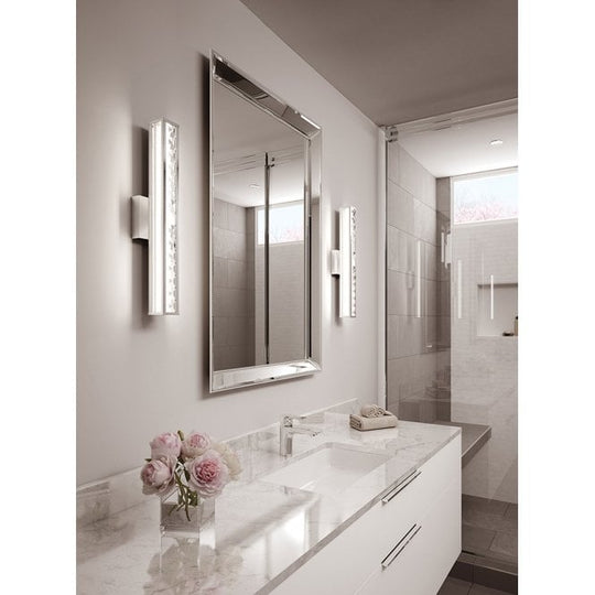 Jessie 1 Light LED Wall Light Polished Chrome