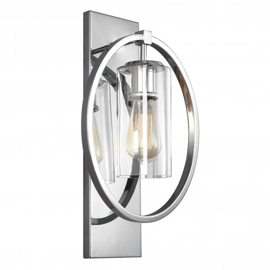 Marlena 1 Light Wall Light Polished Chrome