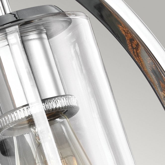 Marlena 1 Light Wall Light Polished Chrome