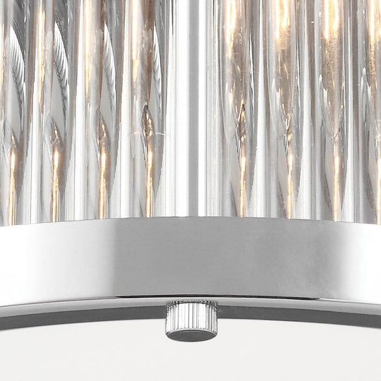 Paulson 2 Light Flush Mount Chrome