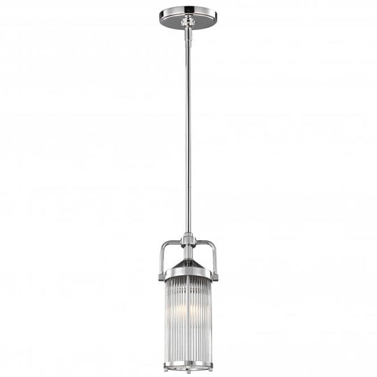 Paulson 1 Light Mini Pendant Chrome