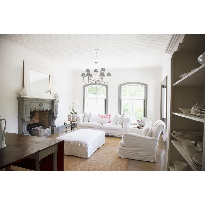 Finsbury Park 9 Light Chandelier - Polished Nickel
