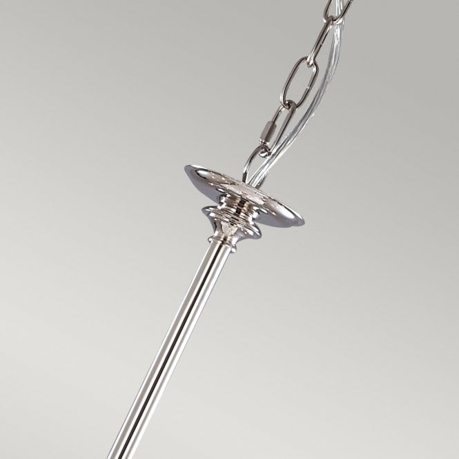 Finsbury Park 9 Light Chandelier - Polished Nickel