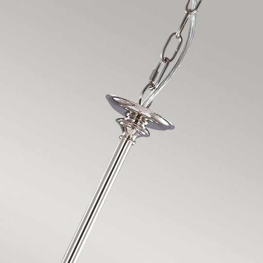 Finsbury Park 9 Light Chandelier - Polished Nickel
