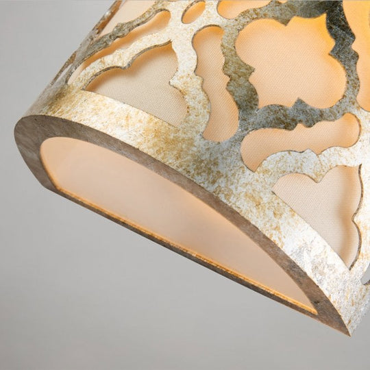 Arabella 1 Light Wall Light Distressed Gold