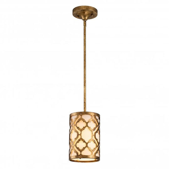Arabella 1 Light Duo-Mount Mini Pendant Distressed Gold