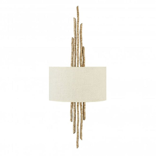 Spyre 2 Light Wall Light - Champagne Gold